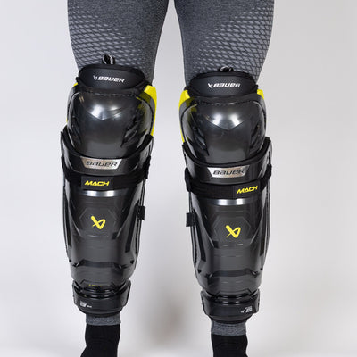 Bauer Supreme Mach Senior Hockey Shin Guards - The Hockey Shop Source For Sports