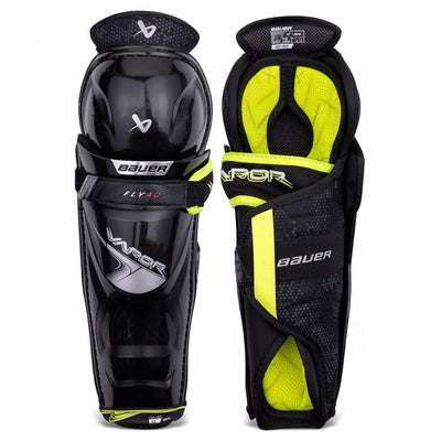 Bauer Vapor Fly40 Junior Hockey Shin Guards - TheHockeyShop.com