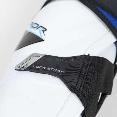 Bauer Vapor FlyLite Intermediate Hockey Shin Guards - TheHockeyShop.com