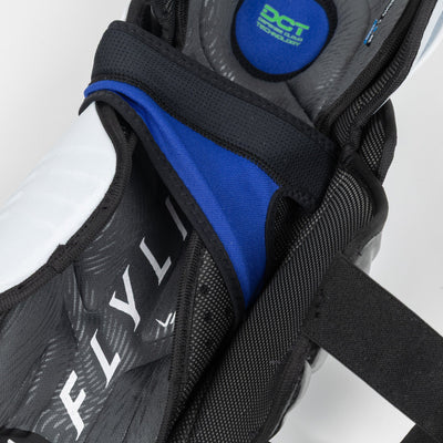 Bauer Vapor FlyLite Intermediate Hockey Shin Guards - TheHockeyShop.com