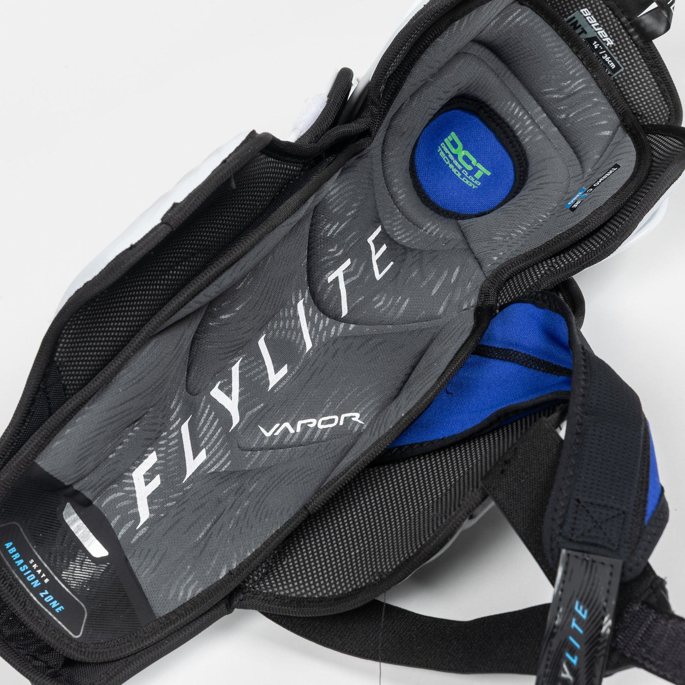 Bauer Vapor FlyLite Intermediate Hockey Shin Guards - TheHockeyShop.com