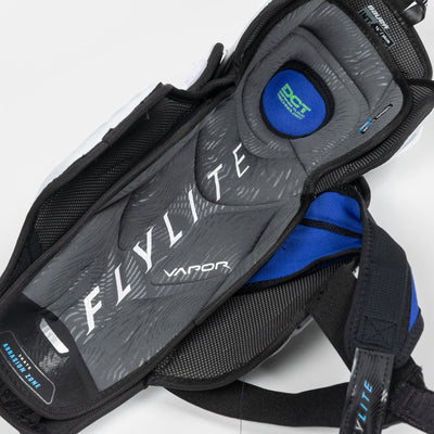 Bauer Vapor FlyLite Intermediate Hockey Shin Guards - TheHockeyShop.com