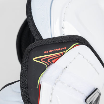 Bauer Vapor FlyPro Intermediate Hockey Shin Guards - TheHockeyShop.com