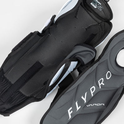 Bauer Vapor FlyPro Intermediate Hockey Shin Guards - TheHockeyShop.com