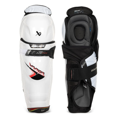 Bauer Vapor FlyPro Intermediate Hockey Shin Guards - TheHockeyShop.com