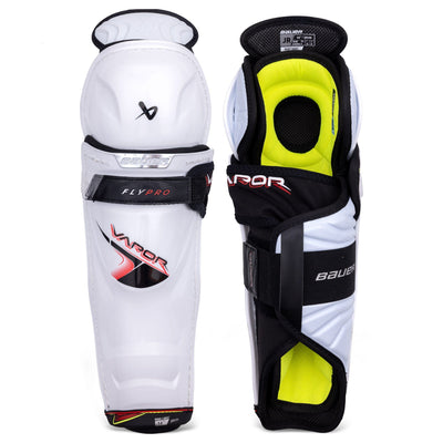 Bauer Vapor FlyPro Junior Hockey Shin Guards - TheHockeyShop.com