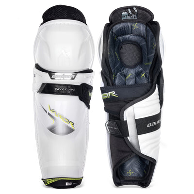 Bauer Vapor Shift Pro Intermediate Hockey Shin Guards - TheHockeyShop.com