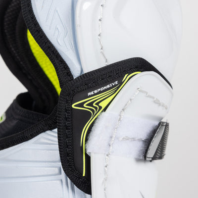 Bauer Vapor Shift Pro Junior Hockey Shin Guards - TheHockeyShop.com