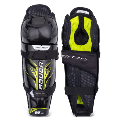 Bauer Vapor Shift Pro Youth Hockey Shin Guards - TheHockeyShop.com