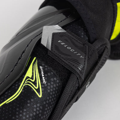 Bauer Vapor Velocity Junior Hockey Shin Guards - TheHockeyShop.com