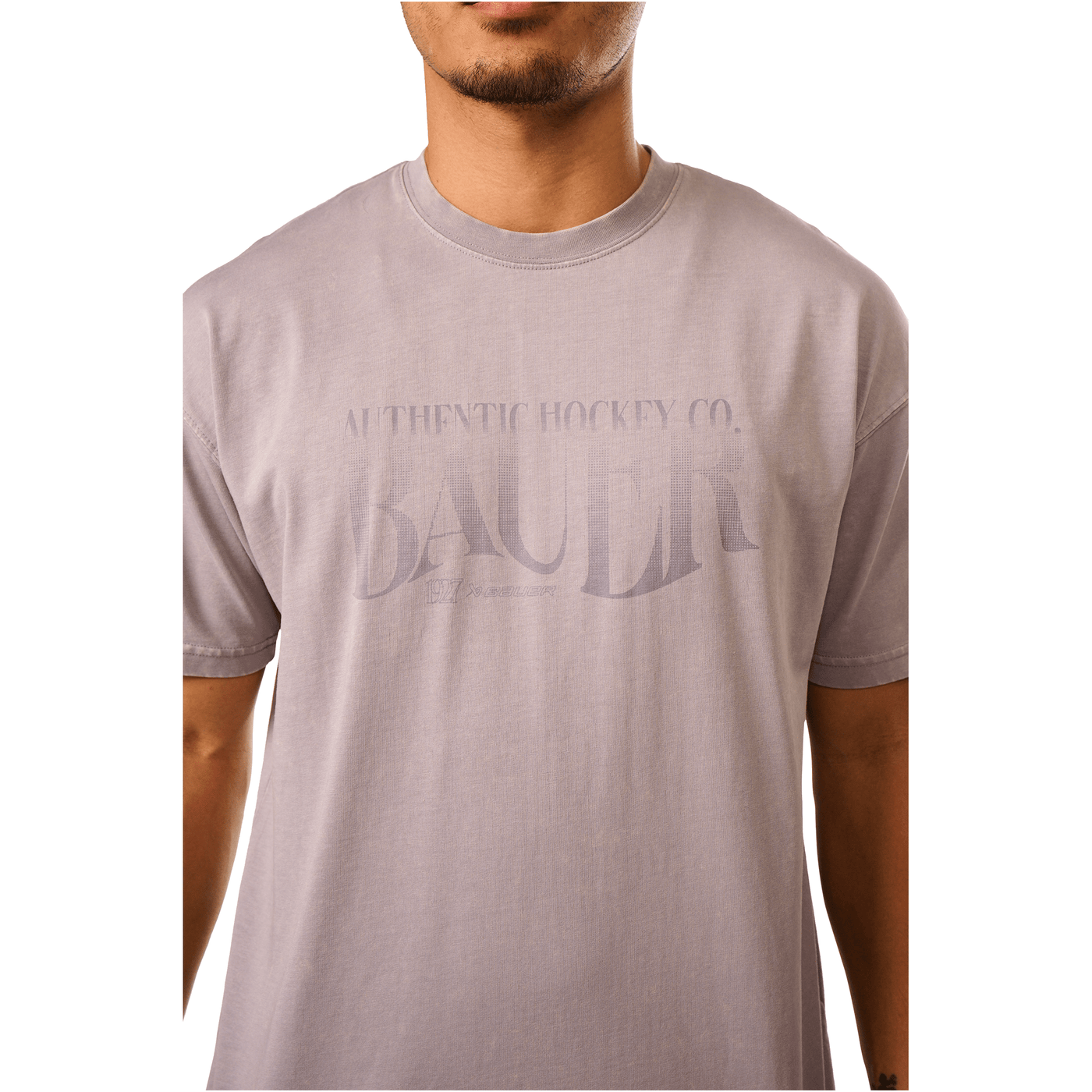 Bauer Acid Wash Retro Shortsleeve Mens Shirt - TheHockeyShop.com