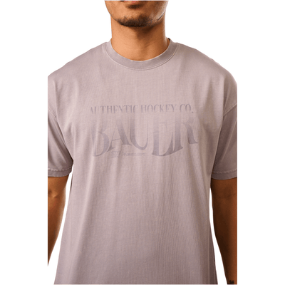 Bauer Acid Wash Retro Shortsleeve Mens Shirt - TheHockeyShop.com