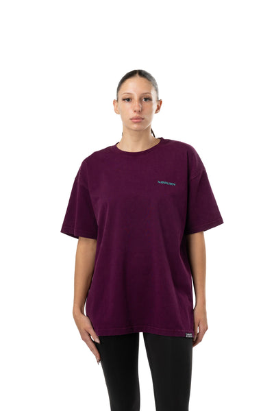 Bauer Acidwash Shortsleeve Shirt - Purple - TheHockeyShop.com