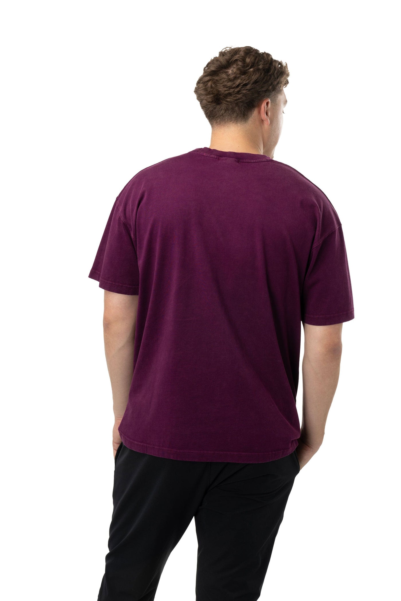 Bauer Acidwash Shortsleeve Shirt - Purple - TheHockeyShop.com