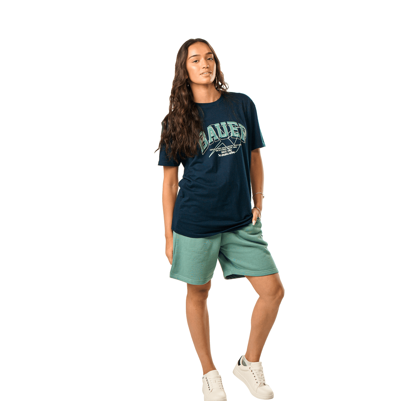 Bauer Collegiate Shortsleeve Mens Shirt - TheHockeyShop.com
