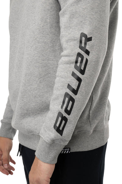 Bauer Core Crew Longsleeve Shirt - Grey - TheHockeyShop.com