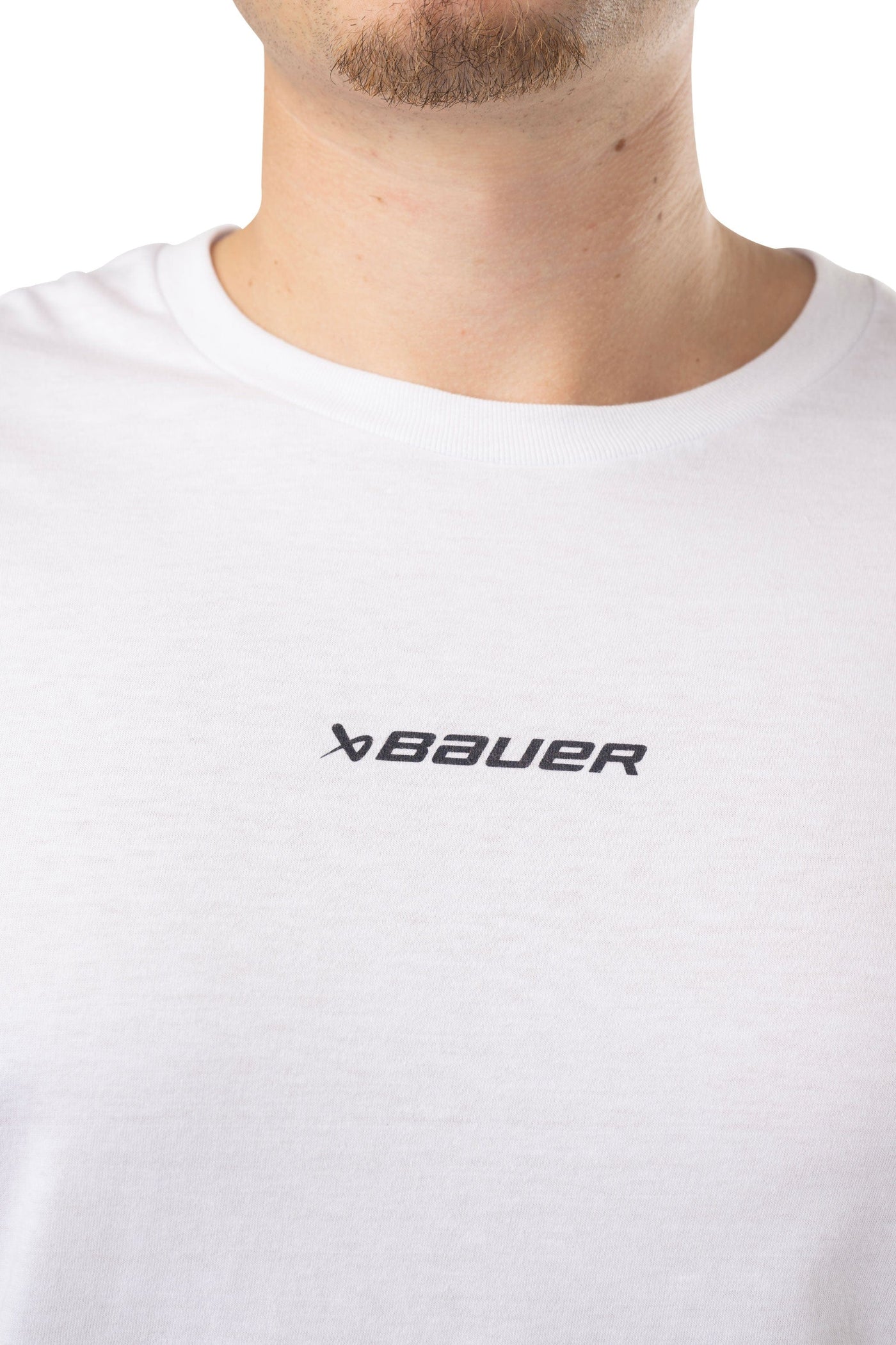 Bauer Core Shortsleeve Shirt - White - TheHockeyShop.com