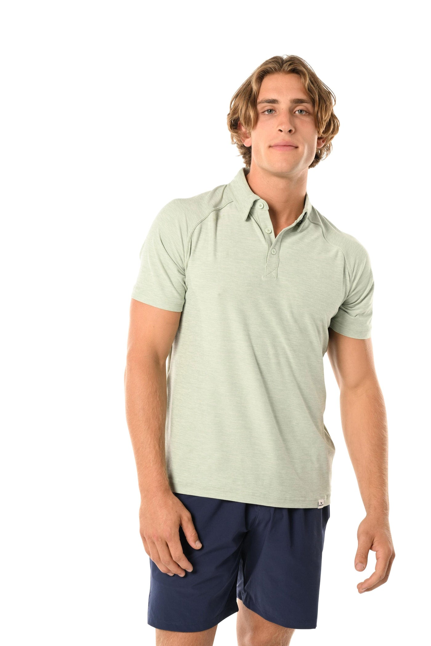 Bauer FLC Performance Mens Polo - Mint - The Hockey Shop Source For Sports