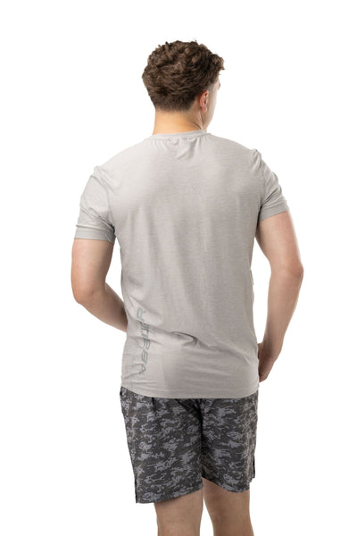 Bauer FLC Tech Shortsleeve Shirt - Light Grey - TheHockeyShop.com