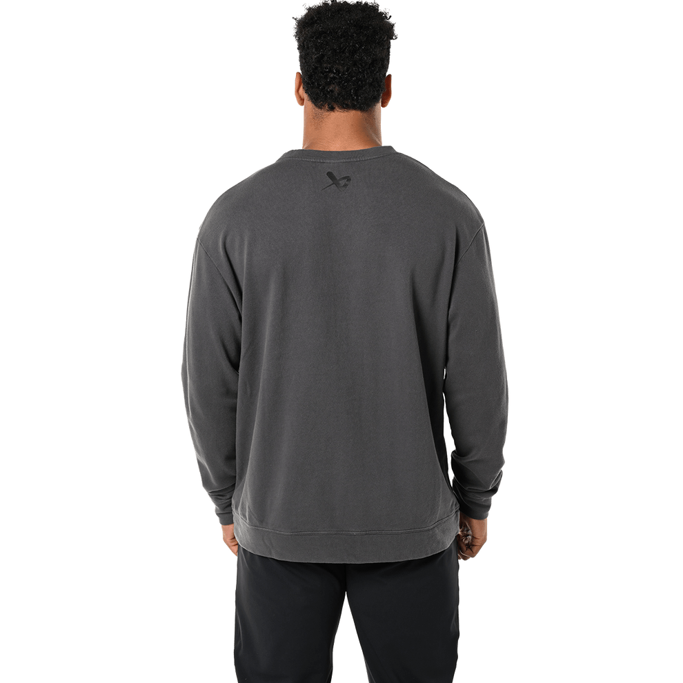 Bauer Fragment Mens Crew Shirt - Grey - The Hockey Shop Source For Sports