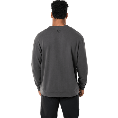 Bauer Fragment Mens Crew Shirt - Grey - The Hockey Shop Source For Sports