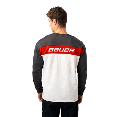 Bauer Game Changer Longsleeve Shirt - Grey - TheHockeyShop.com