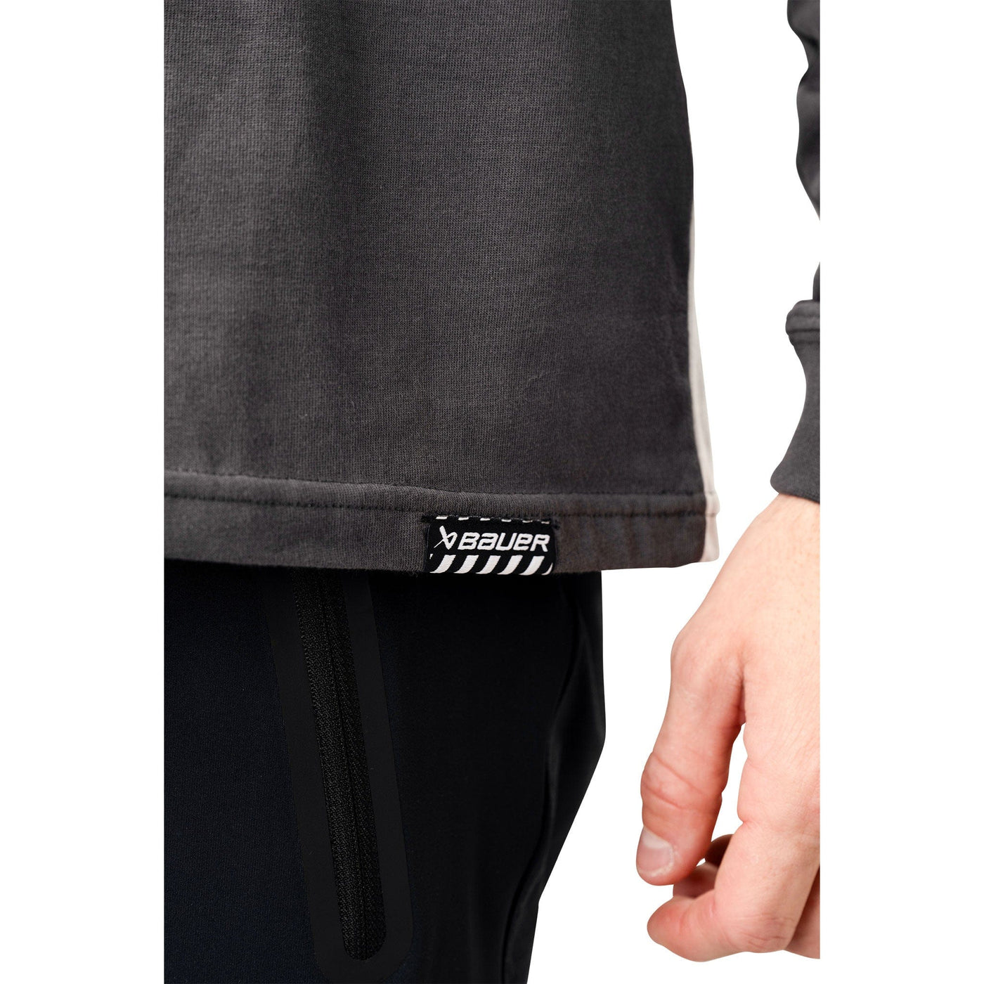 Bauer Game Changer Longsleeve Shirt - Grey - TheHockeyShop.com