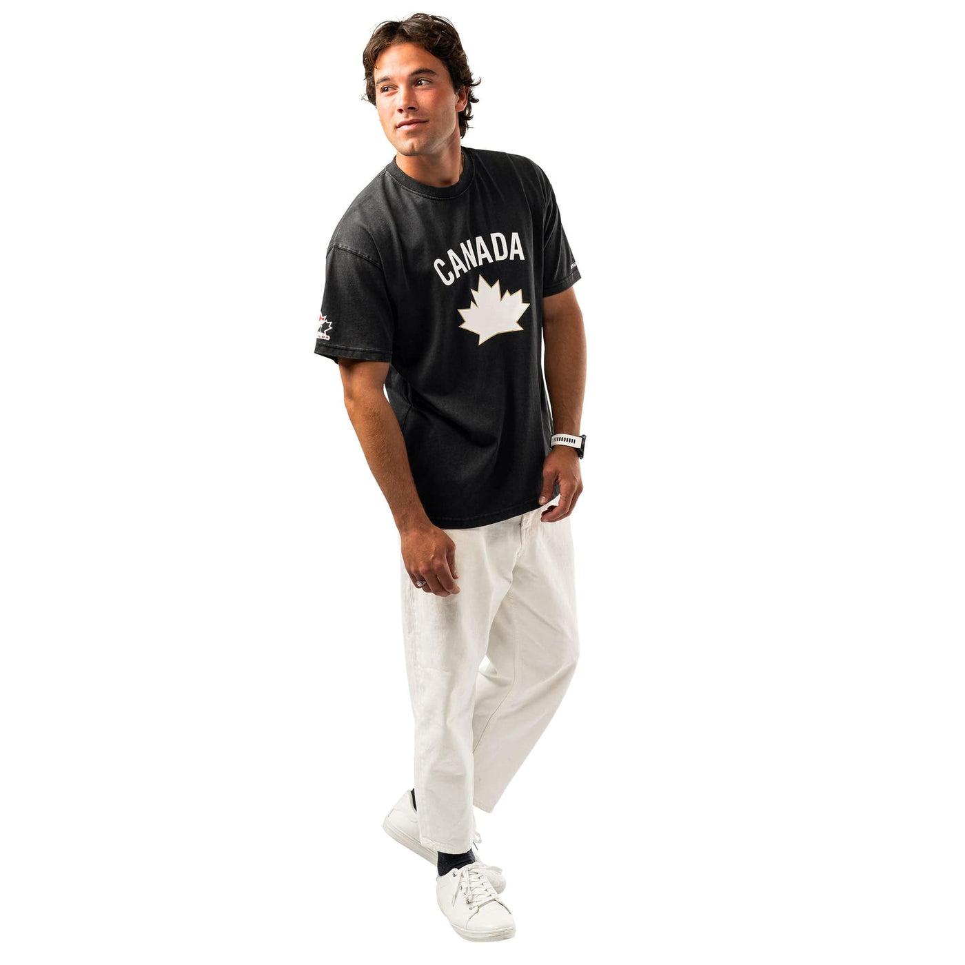 Bauer Hockey Canada Boxy Shortsleeve Shirt - Black - TheHockeyShop.com