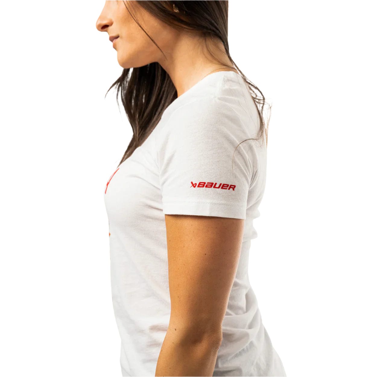 Bauer Hockey Canada Womens Graphic Shortsleeve Shirt - White - TheHockeyShop.com