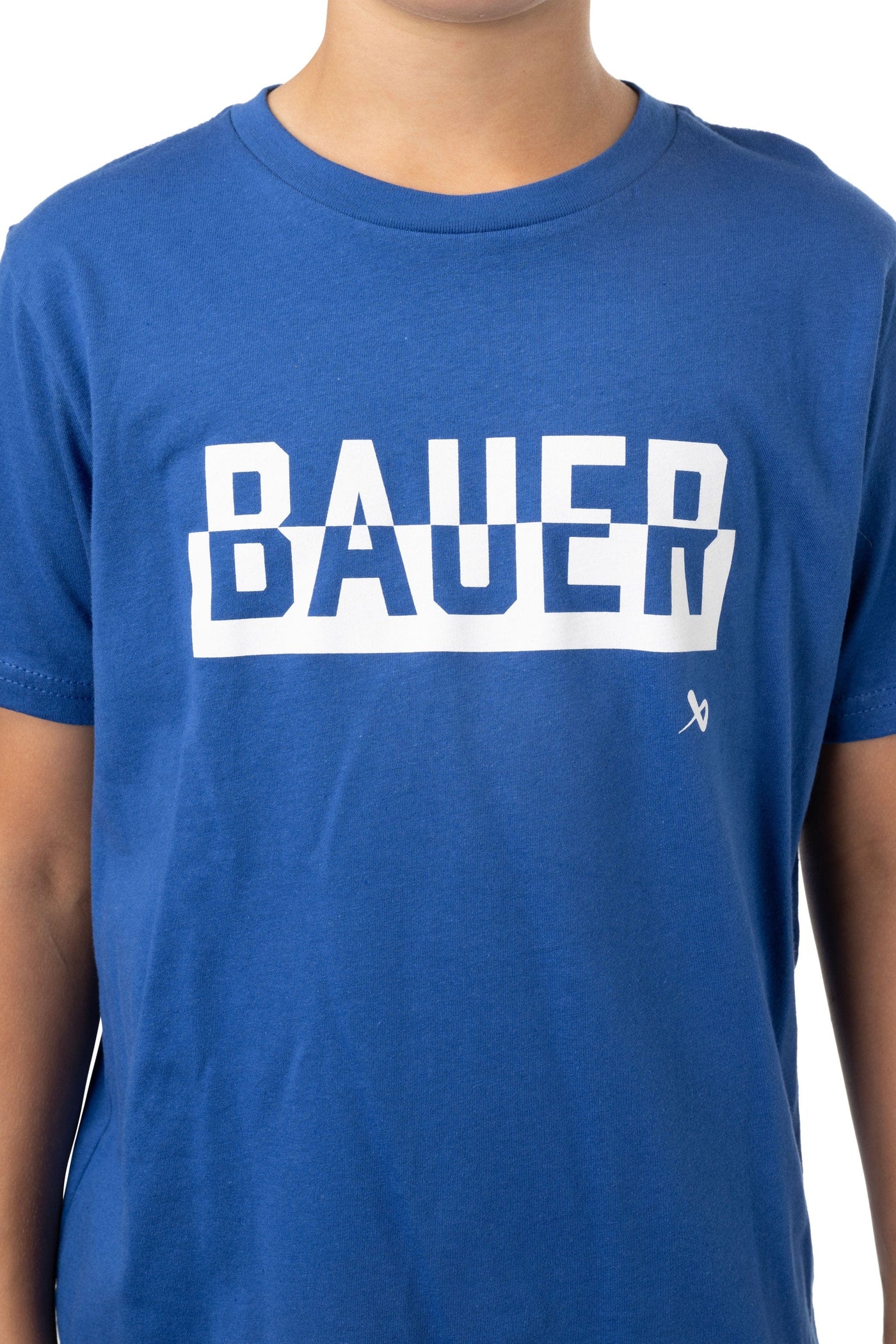 Bauer Hockey Department Shortsleeve Shirt Junior - Blue - TheHockeyShop.com