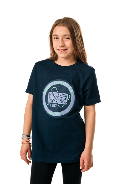 Bauer Hockey Rink Youth Shortsleeve Shirt - Dark Navy - TheHockeyShop.com