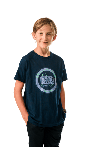 Bauer Hockey Rink Youth Shortsleeve Shirt - Dark Navy - TheHockeyShop.com