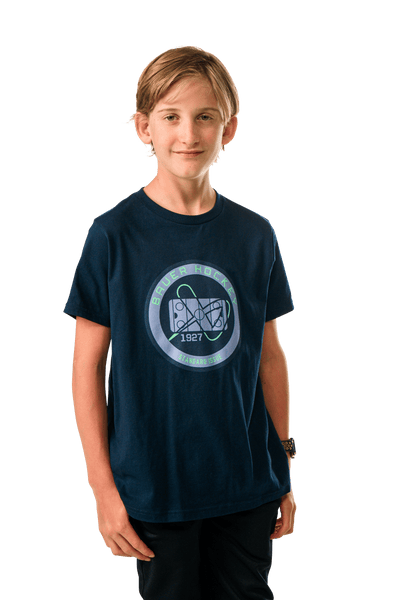 Bauer Hockey Rink Youth Shortsleeve Shirt - Dark Navy - TheHockeyShop.com