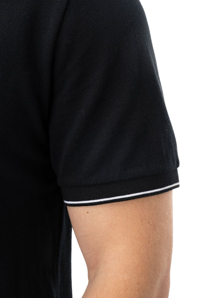 Bauer Pique Polo - Black - TheHockeyShop.com