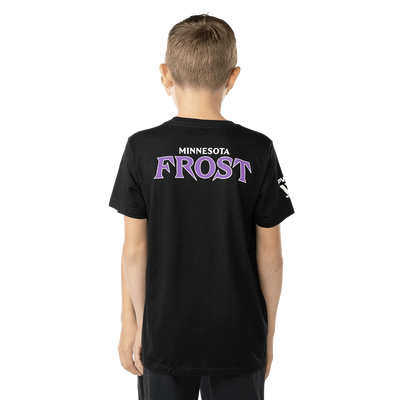 Bauer PWHL Graphic Shortsleeve Junior Shirt - Minnesota Frost - TheHockeyShop.com