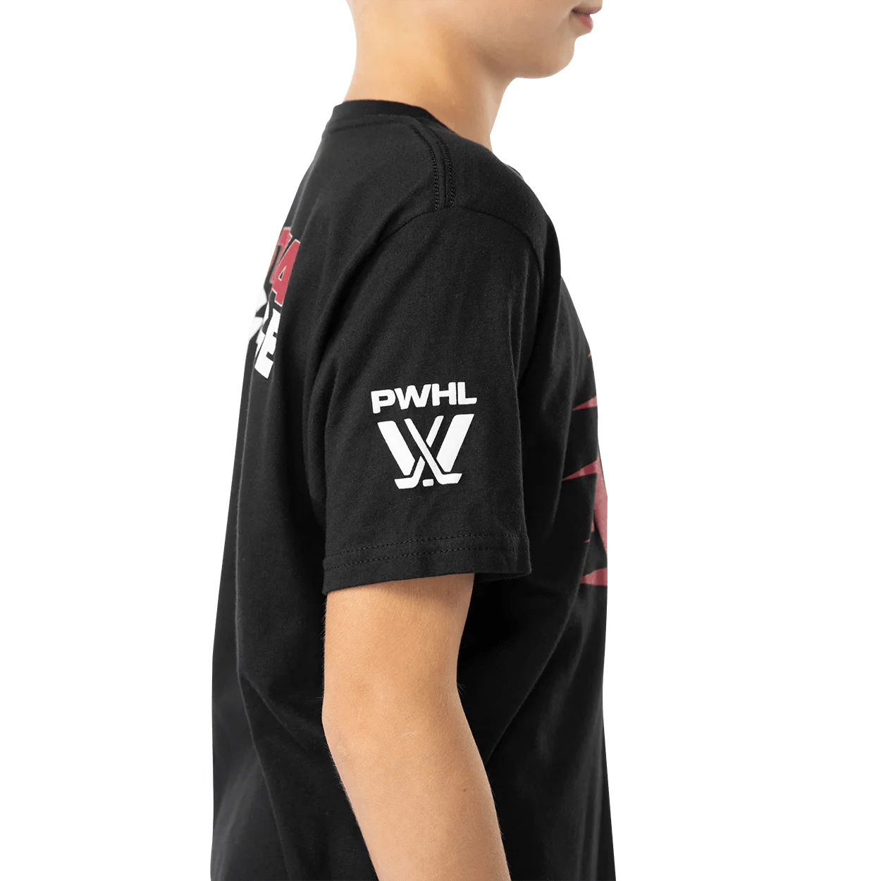 Bauer PWHL Graphic Shortsleeve Junior Shirt - Ottawa Charge - TheHockeyShop.com