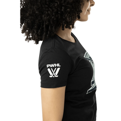 Bauer PWHL Graphic Shortsleeve Womens Shirt - Boston Fleet - TheHockeyShop.com