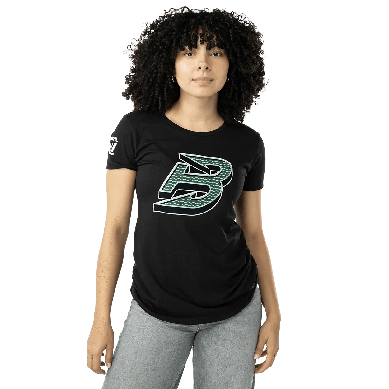 Bauer PWHL Graphic Shortsleeve Womens Shirt - Boston Fleet - TheHockeyShop.com