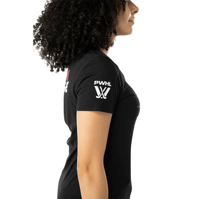 Bauer PWHL Graphic Shortsleeve Womens Shirt - Ottawa Charge - TheHockeyShop.com