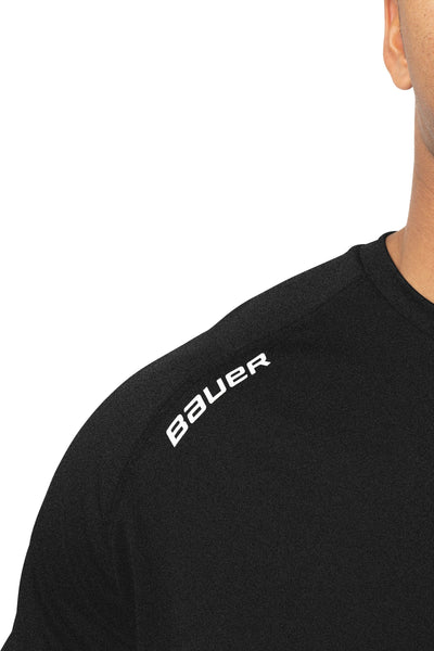 Bauer S24 Team Shortsleeve Tech Tee Senior - TheHockeyShop.com