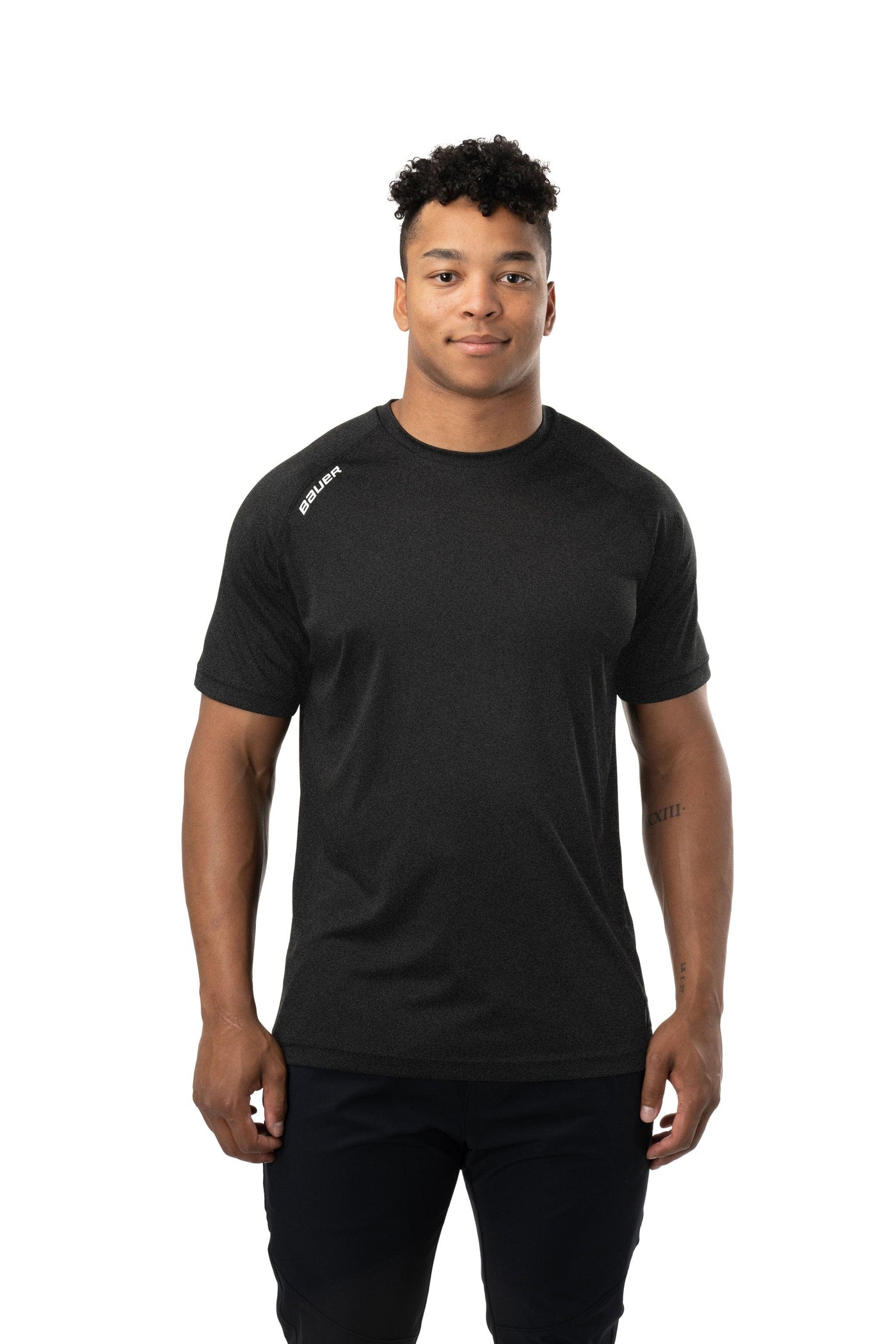 Bauer S24 Team Shortsleeve Tech Tee Senior - TheHockeyShop.com