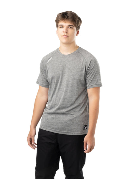 Bauer S24 Team Shortsleeve Tech Tee Senior - TheHockeyShop.com