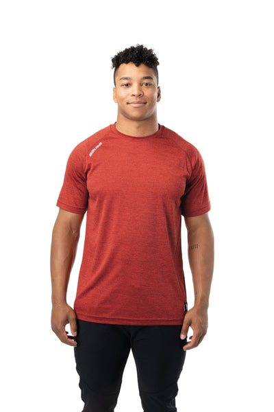 Bauer S24 Team Shortsleeve Tech Tee Senior - TheHockeyShop.com