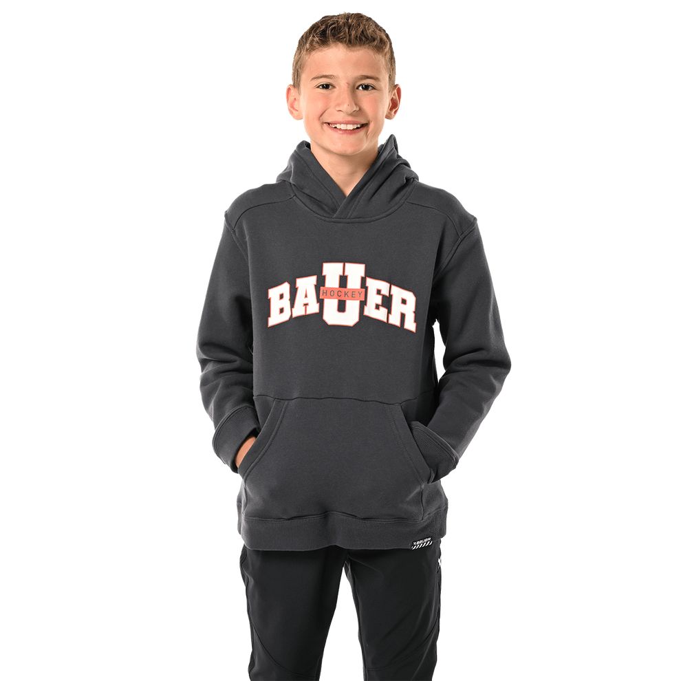 Bauer University Youth Hoody - Grey - The Hockey Shop Source For Sports