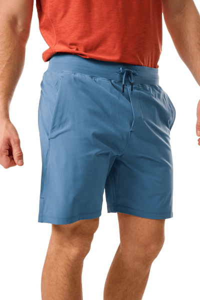 Bauer FLC Training Shorts - Blue Haze - TheHockeyShop.com