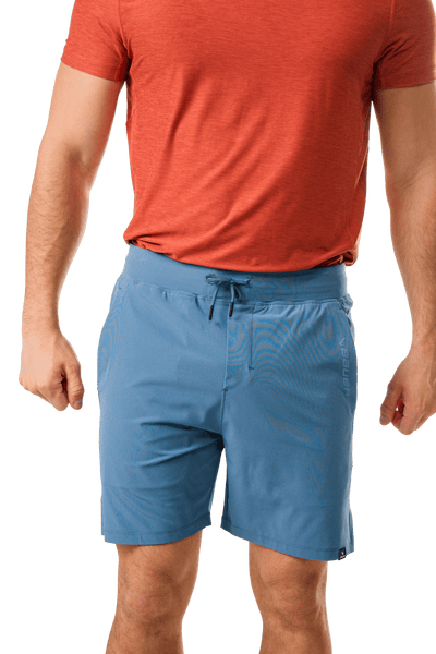Bauer FLC Training Shorts - Blue Haze - TheHockeyShop.com