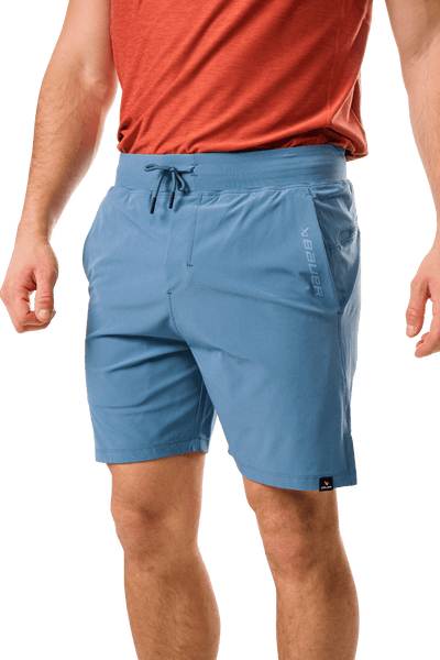 Bauer FLC Training Shorts - Blue Haze - TheHockeyShop.com