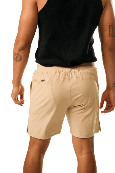 Bauer FLC Training Shorts - Ginger - TheHockeyShop.com
