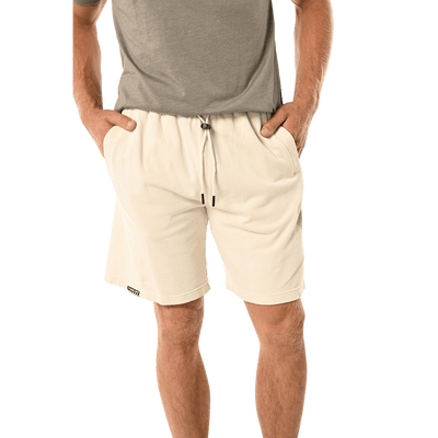 Bauer FRN TRRY Knit Shorts - White - The Hockey Shop Source For Sports