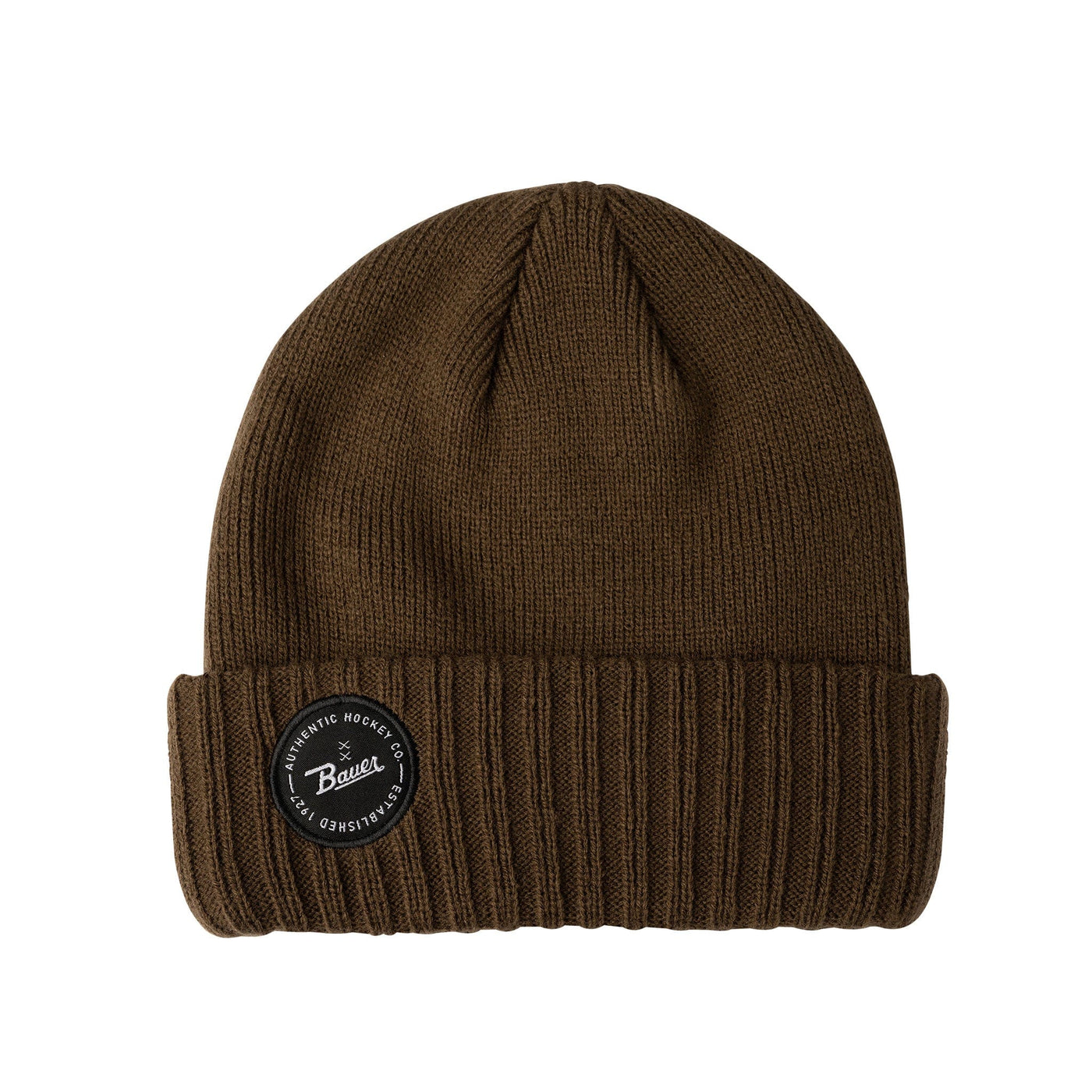 Bauer Knit Patch Toque - Tan - TheHockeyShop.com